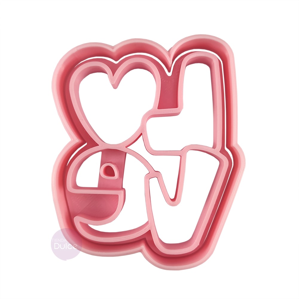 Cortador + Marcador Love 0