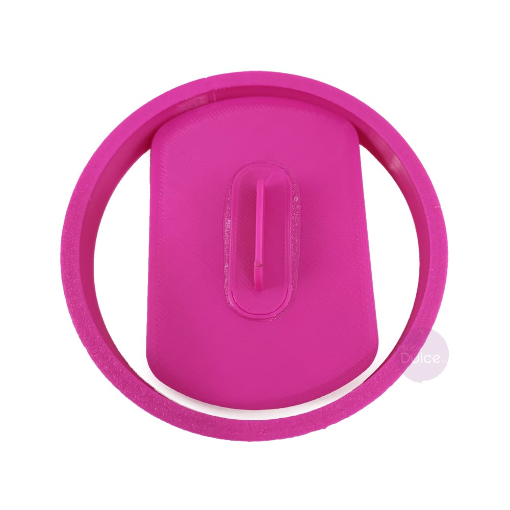 Cortador Plástico Feliz Pascua con Marcador2