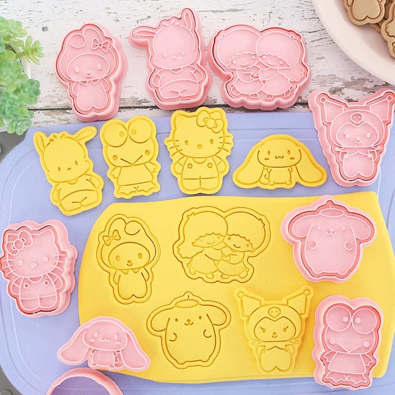 Set Cortador Marcador Sanrio N°2 - 8 Diseños3