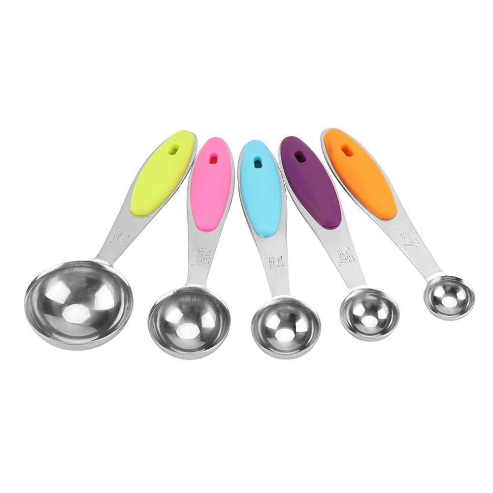 Set Cucharas Medidoras Metálicas 5 Piezas1