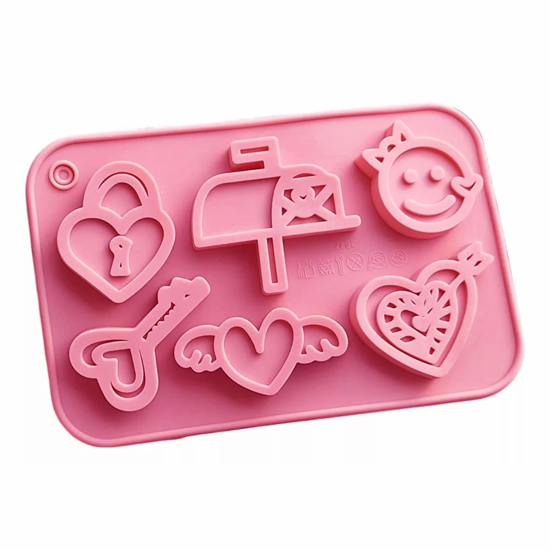 Molde Amor N°2 - 6 Cavidades Silicona2
