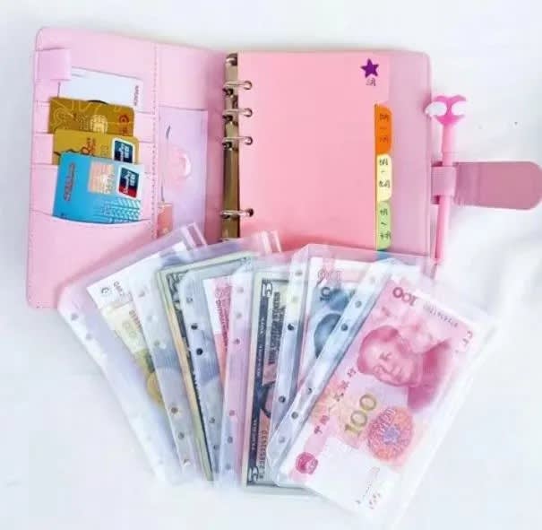 Organizador De Gastos, Sobres, Ahorro Para Personalizar Colores2