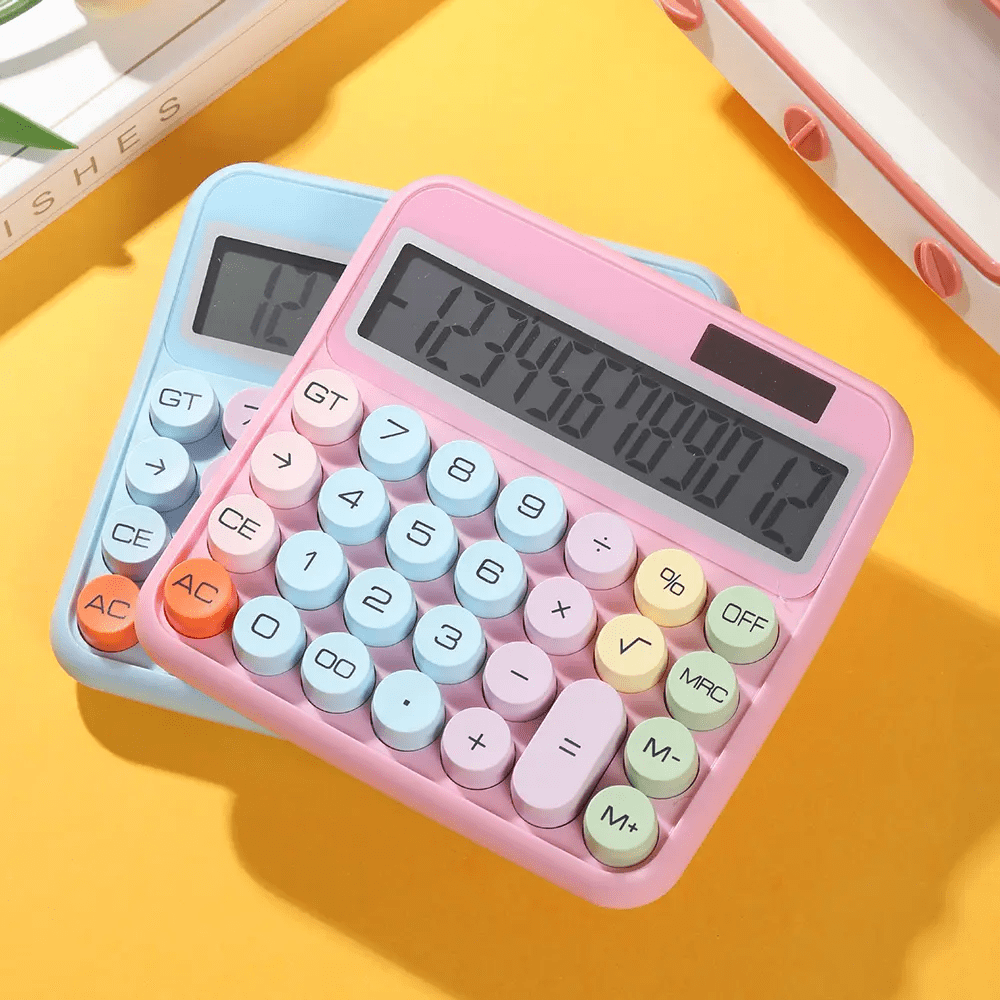 Calculadora De Escritorio Colores Pastel Dx-88663