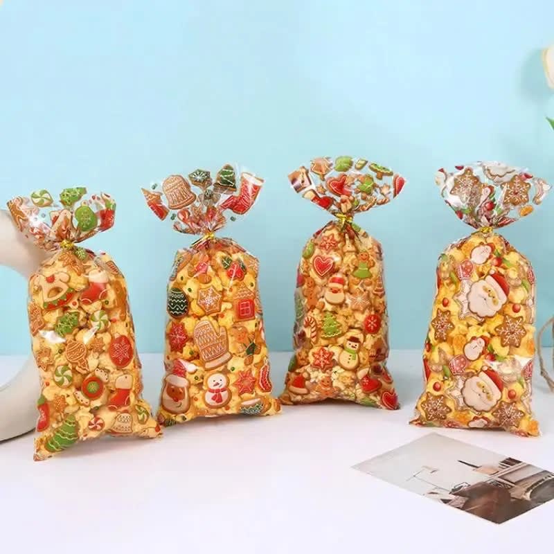Set Bolsa Celofán Navidad N°2 12,5x27 cm. 12 Unidades4