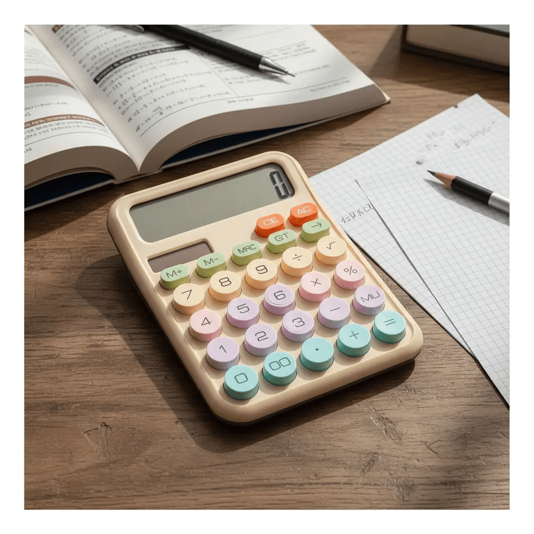 Calculadora De Escritorio Colores Pastel Dx-8183