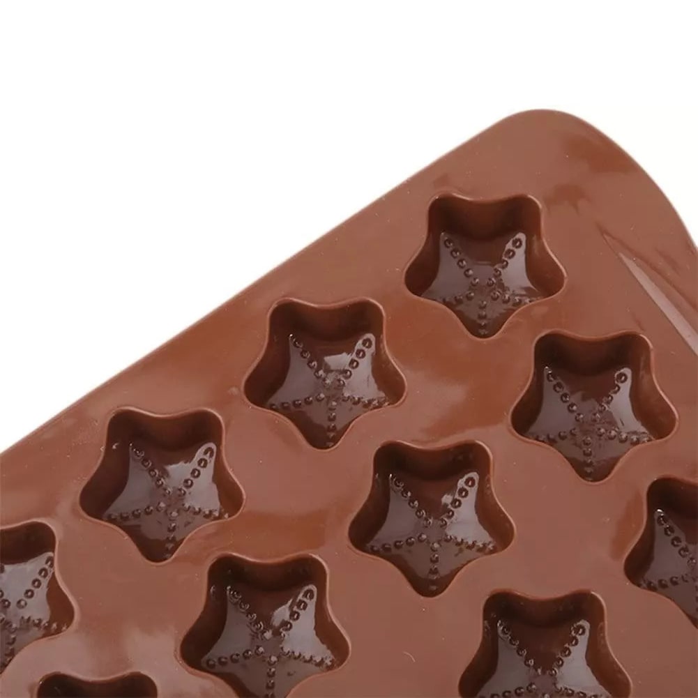 Molde Chocolate Silicona Estrella de Mar4