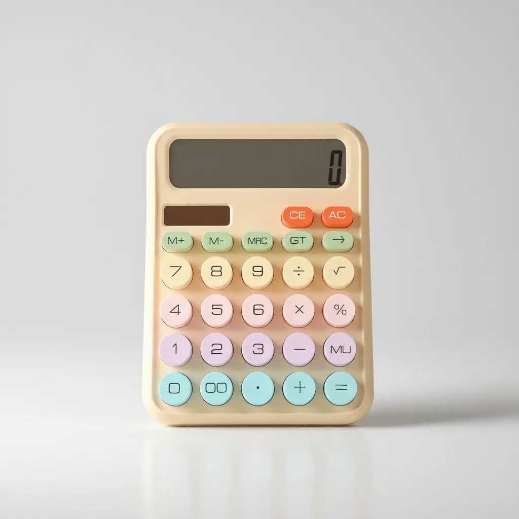 Calculadora De Escritorio Colores Pastel Dx-8185