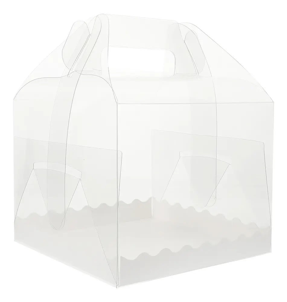 Caja Transparente con Asa 19,5x19,5*18 cm.4