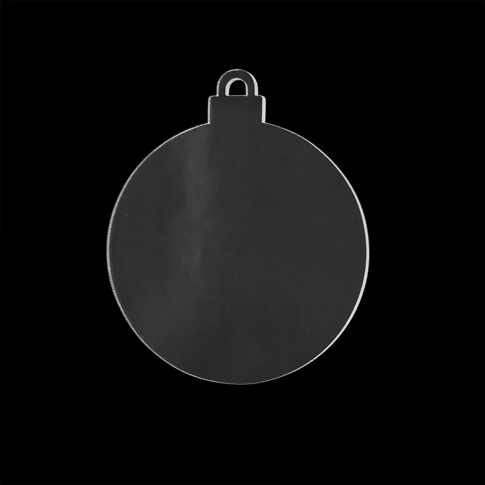 Esferas Planas Acrílico Para Personalizar 6,5 cm. 10 Unidades5