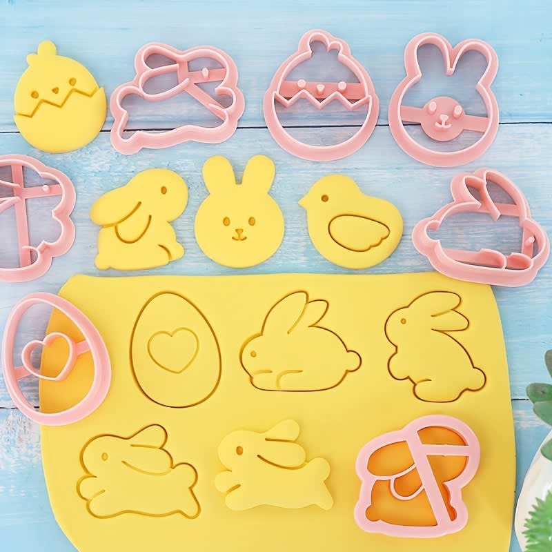 Set Cortador Pascua 8 Piezas Plástico3