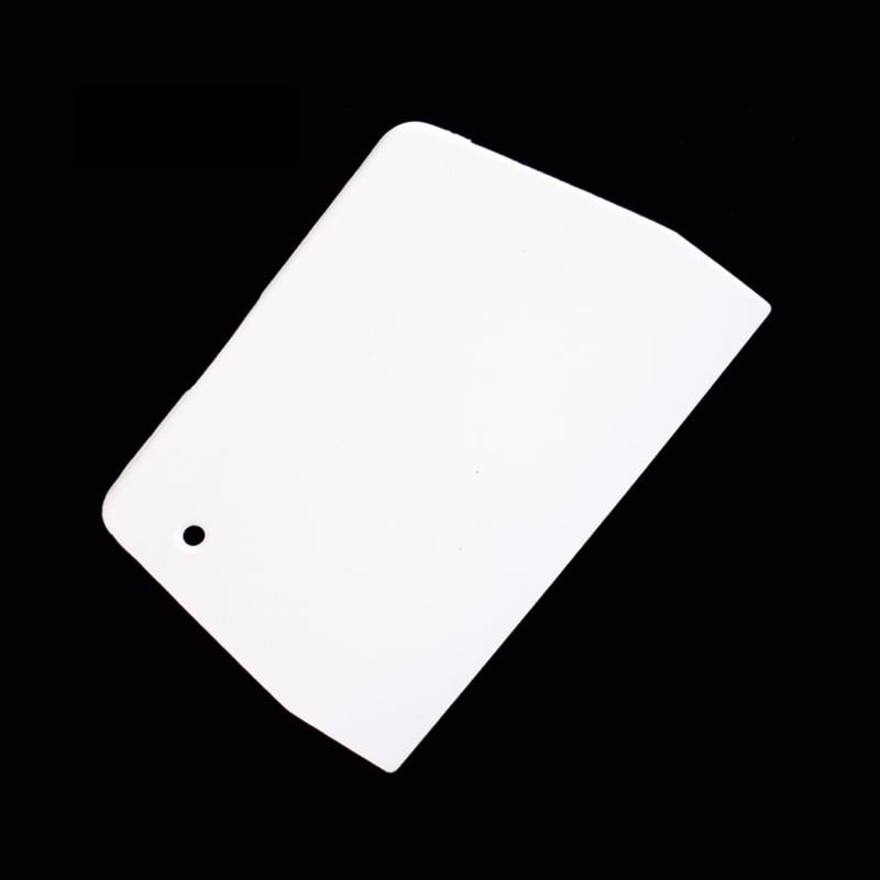 Paleta, Espatula o Cortador Plástico Blanco 19,5 cm. 0
