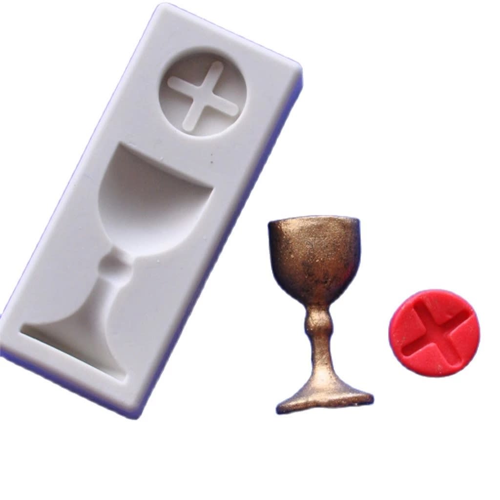 Molde Fondant Cáliz Silicona 0