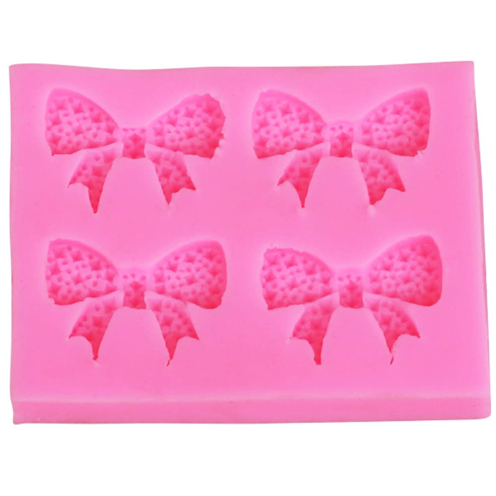 Molde Fondant 4 Cintas Silicona 1