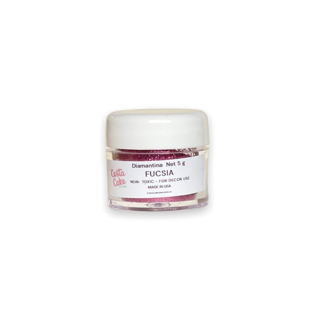 Diamantina Costa Cake Fucsia 5 gr.2