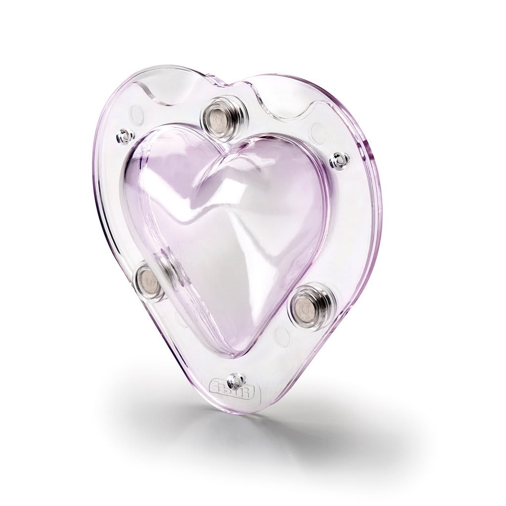 Molde Corazón 3D Acrílico 0