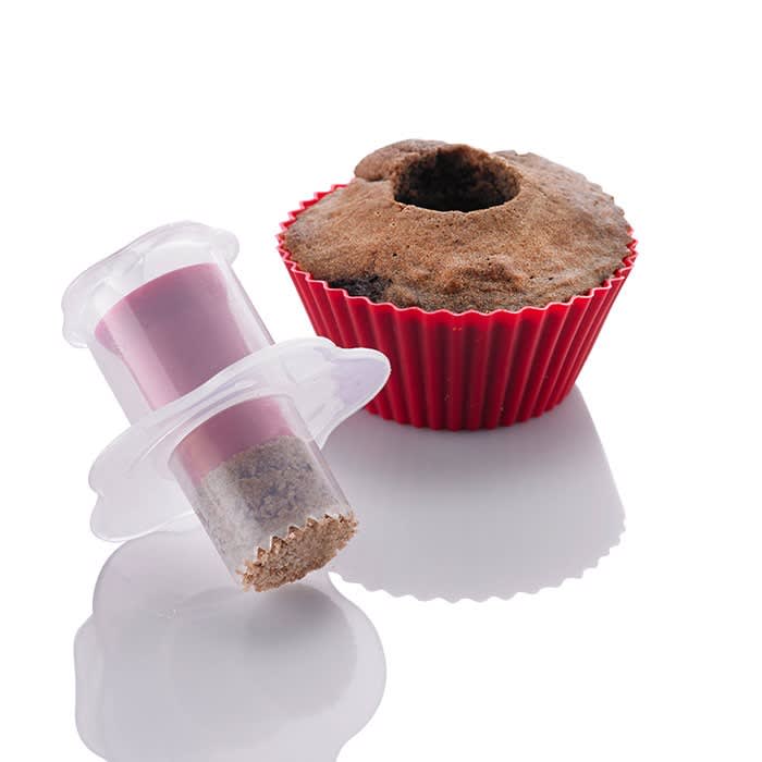 Descorazonador o Ahuecador de Cupcakes Plástico 1