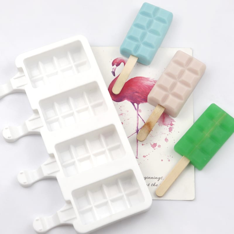 Molde Helado Cakesicles Barra 4 Cavidades 0