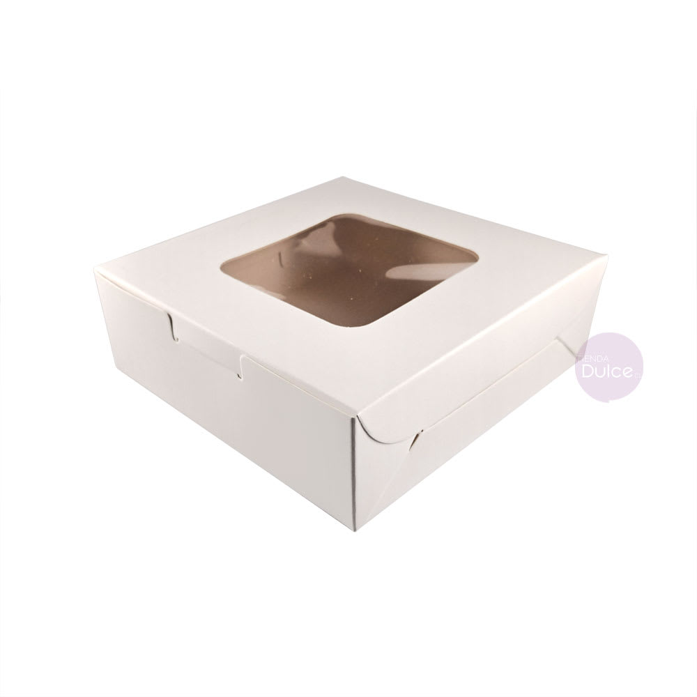 Caja Cartulina 15x15x5 cm. Blanca 2
