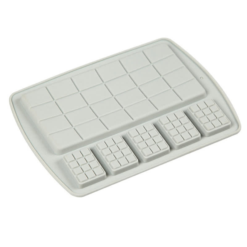 Molde Chocolate Tabletas Grande y Chicas Silicona 0