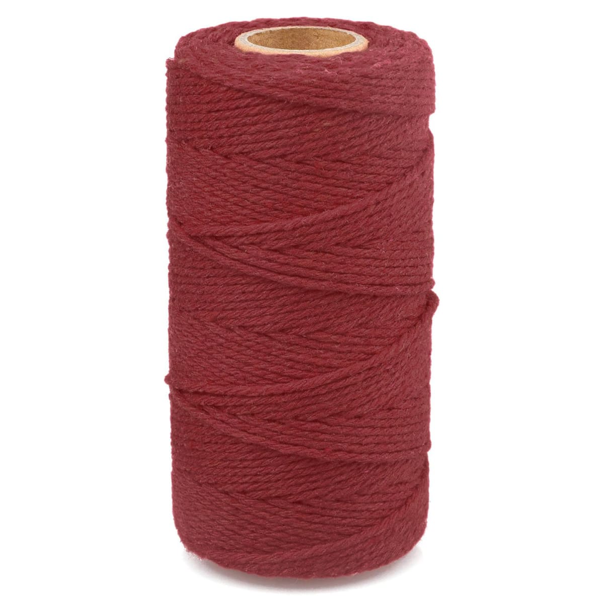 Cordón de Algodón Rojo 100 mts. 2