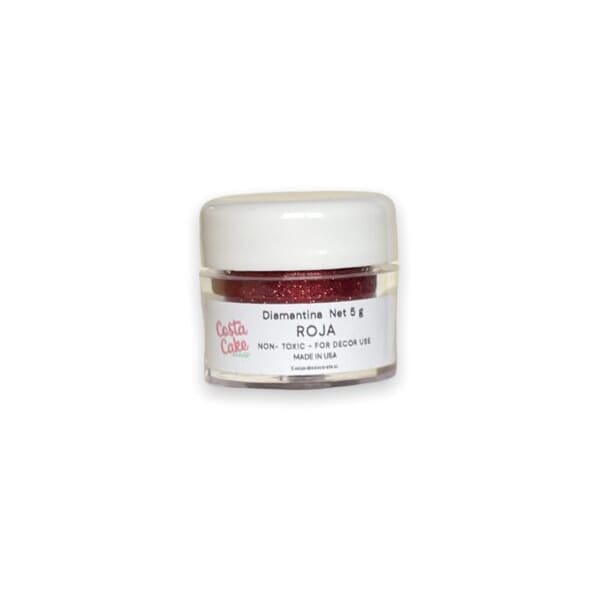 Diamantina Costa Cake Roja 5 gr.2