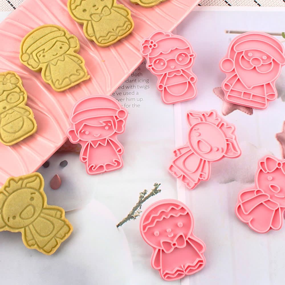 Set Cortador Marcador Navidad N°1 6 Diseños3