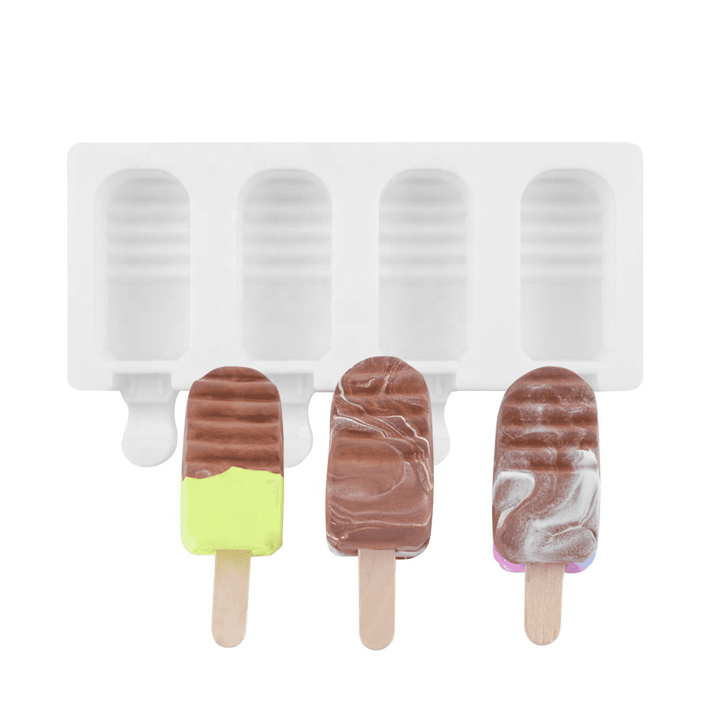 Molde Helado Cakesicles Lineas Superior Silicona 0