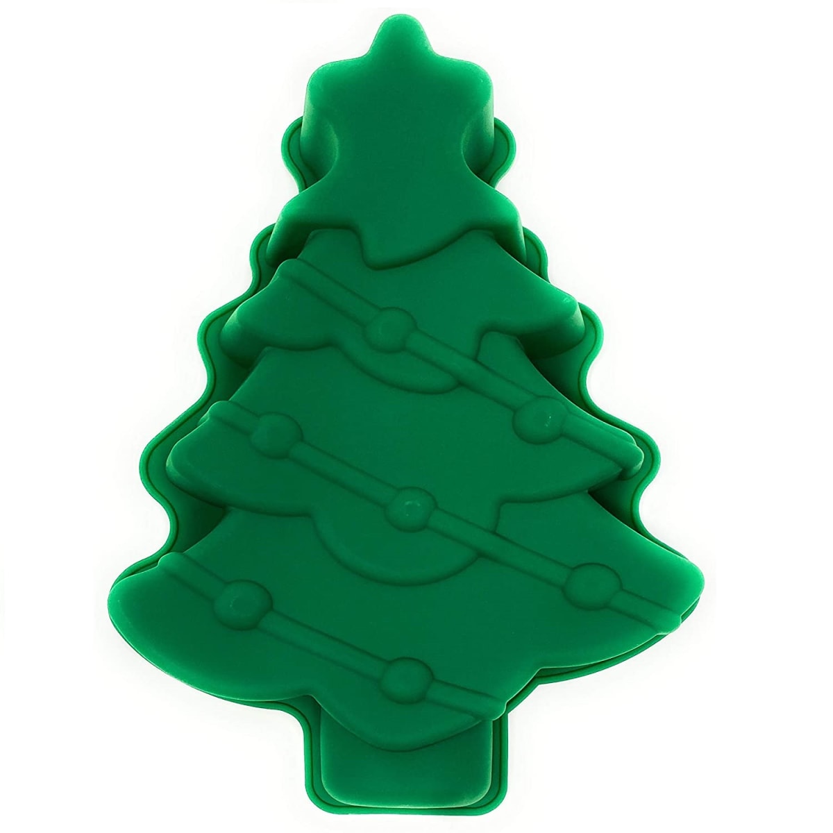 Molde Pino Grande Navidad Silicona 0