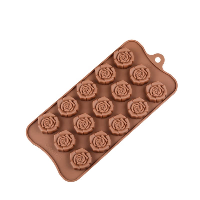Molde Chocolate Rosas N°2 Silicona 0
