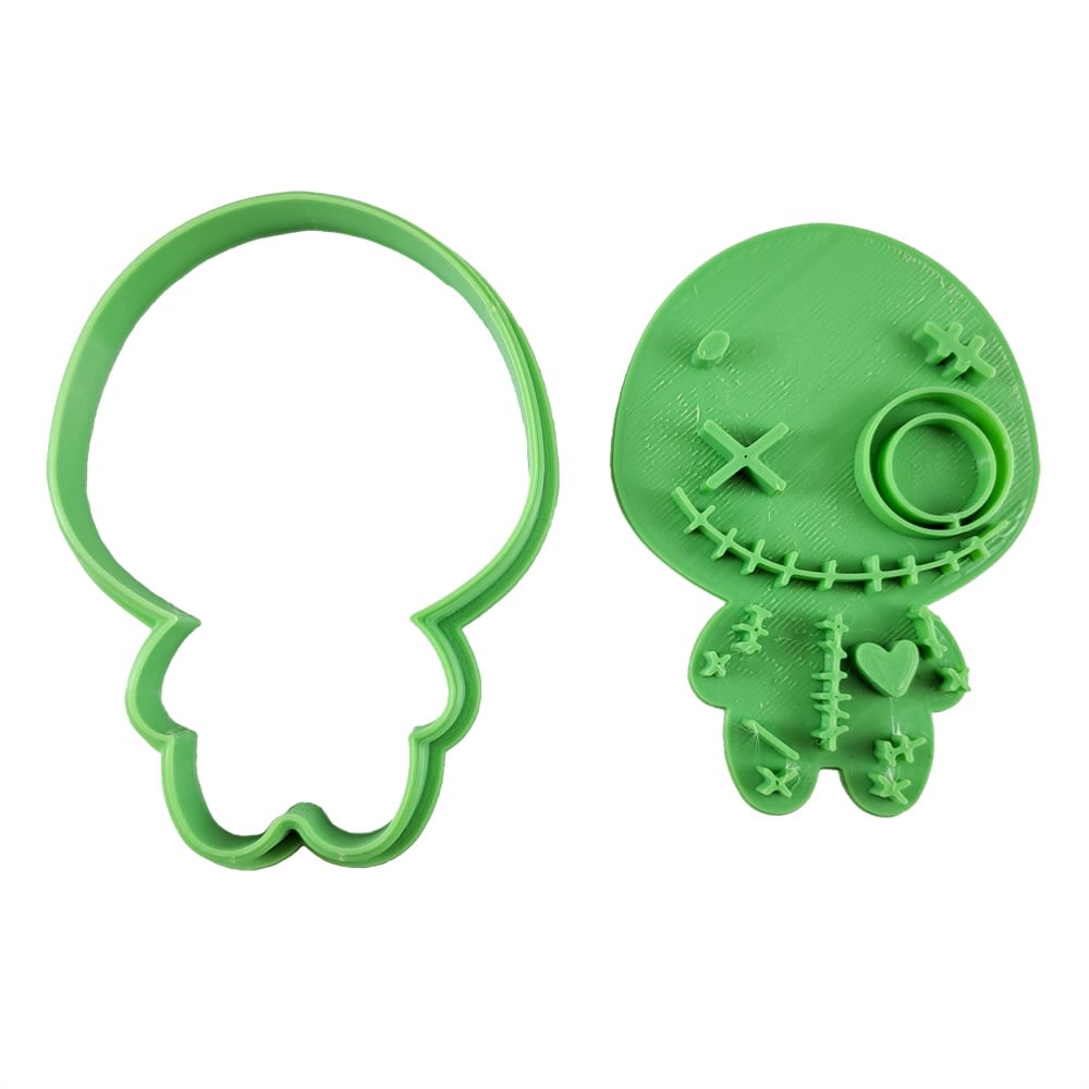 Cortador + Marcador Muñeco Vudú 1