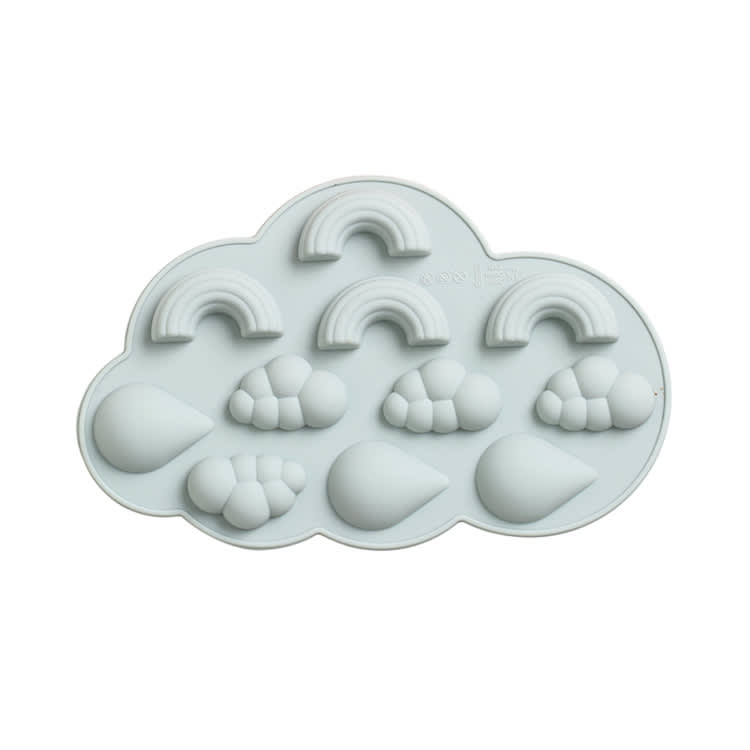 Molde Silicona Nubes y Arcoiris 0