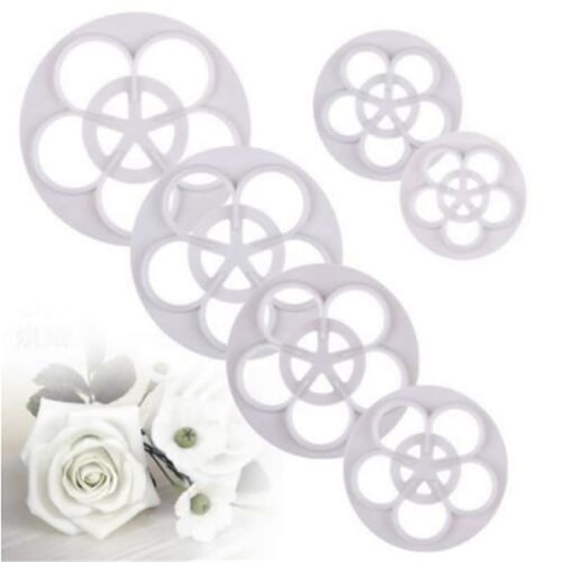 Cortadores Rosas 6 Piezas 2