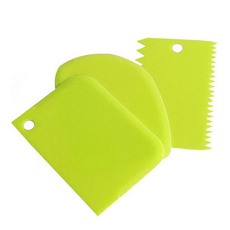 Set Scrapers o Raspadores para Crema 3 Piezas 0