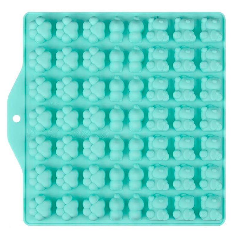 Molde Gomitas Gatos Silicona 0