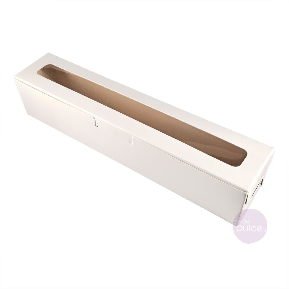 Caja Cartulina Macarrones 25x5x5 cm. 1