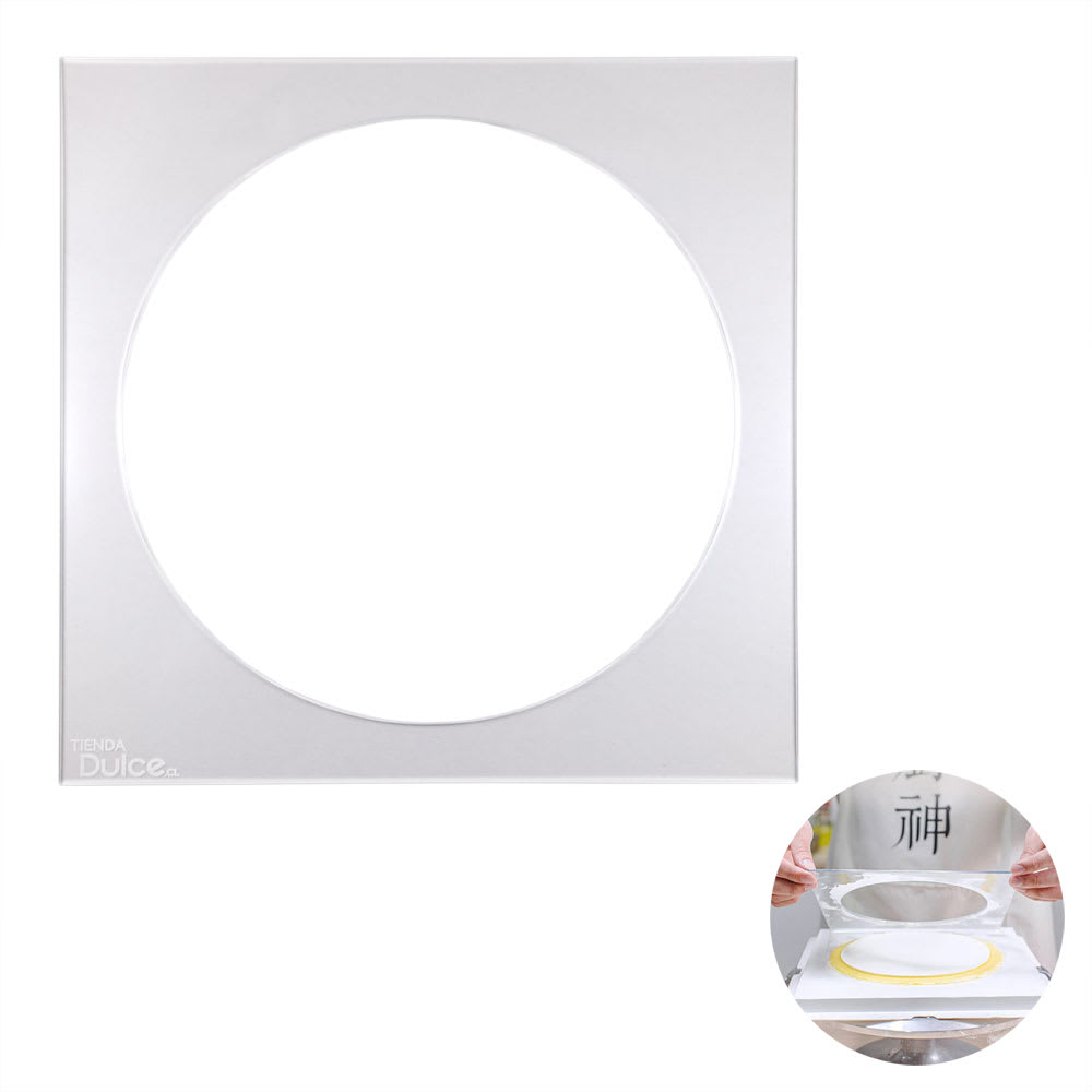 Panquequera Acrílico Redonda 24 cm. 0