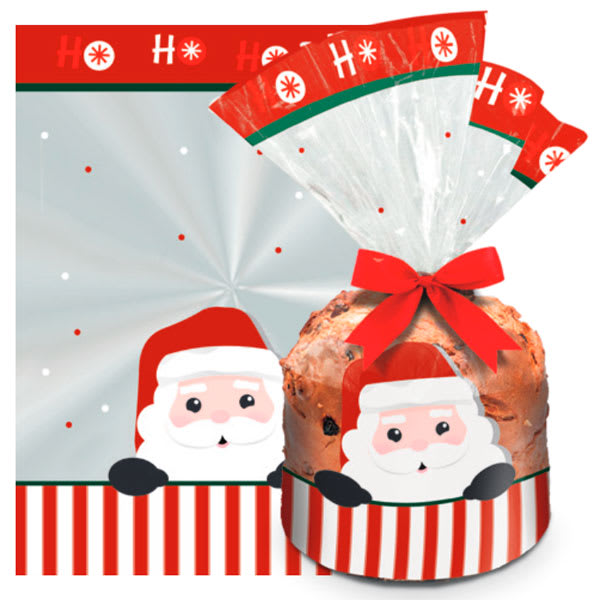 Bolsa para Pan de Pascua 500 gr. Santa 10 Unidades 2