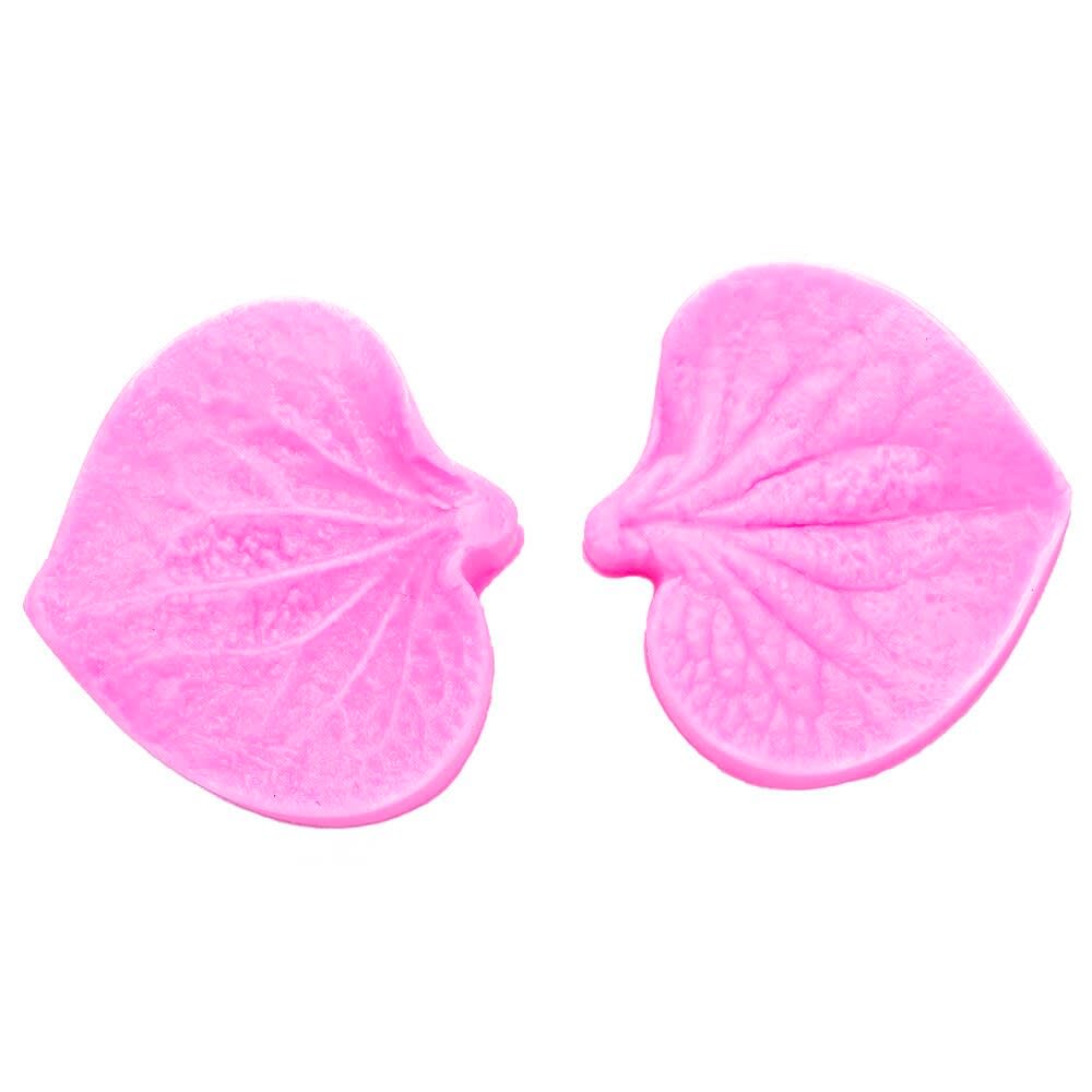 Molde Fondant Nervadura Pétalo de Hortensia Silicona 0