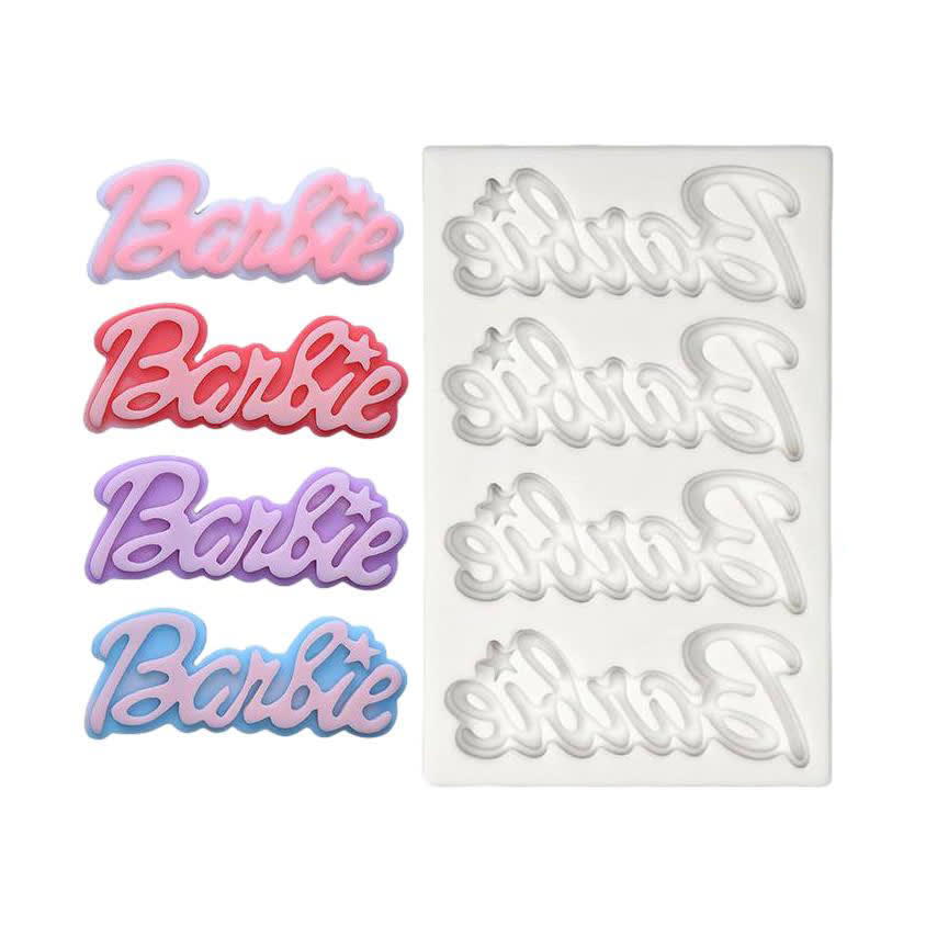 Molde Fondant Barbie N°3 Silicona 0