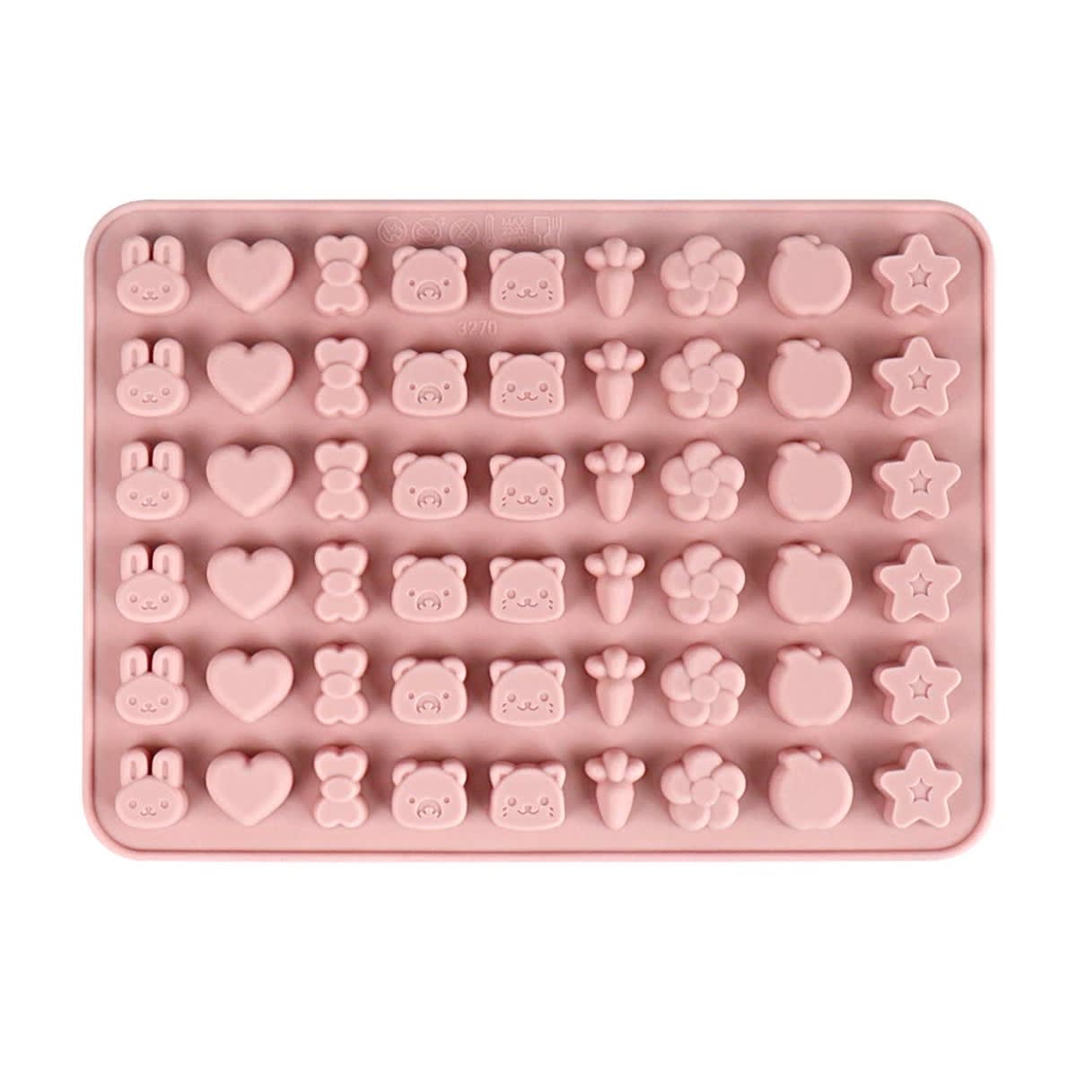 Molde Silicona Gomitas Figuras Varias 0