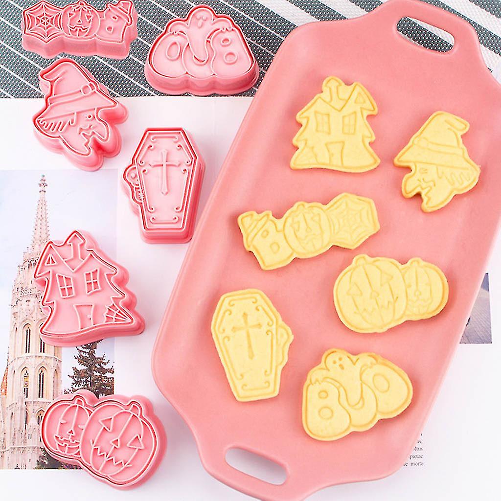 Set Cortador Marcador Halloween N°4 - 6 Diseños2