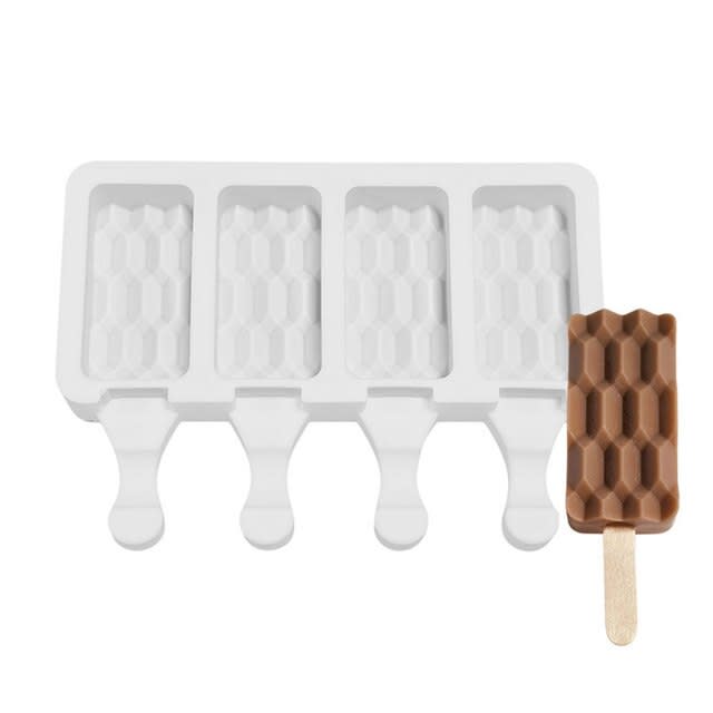 Molde Silicona Cakesicles Diseño N°4 4 Cavidades 0