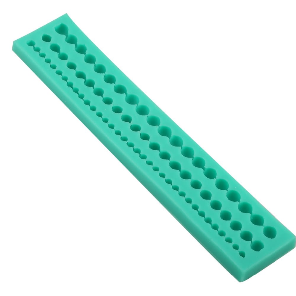 Molde Fondant Perlas Silicona3