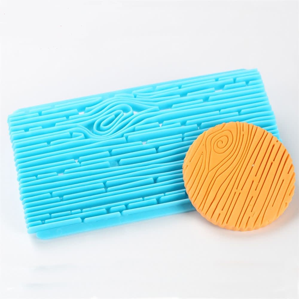 Molde Texturizador Madera Plástico 0