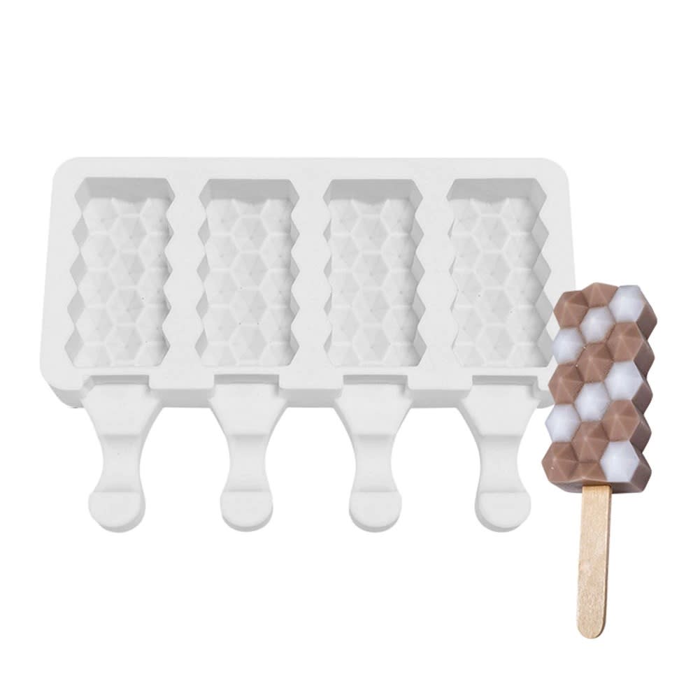 Molde Silicona Cakesicles Diseño N°5 4 Cavidades 0
