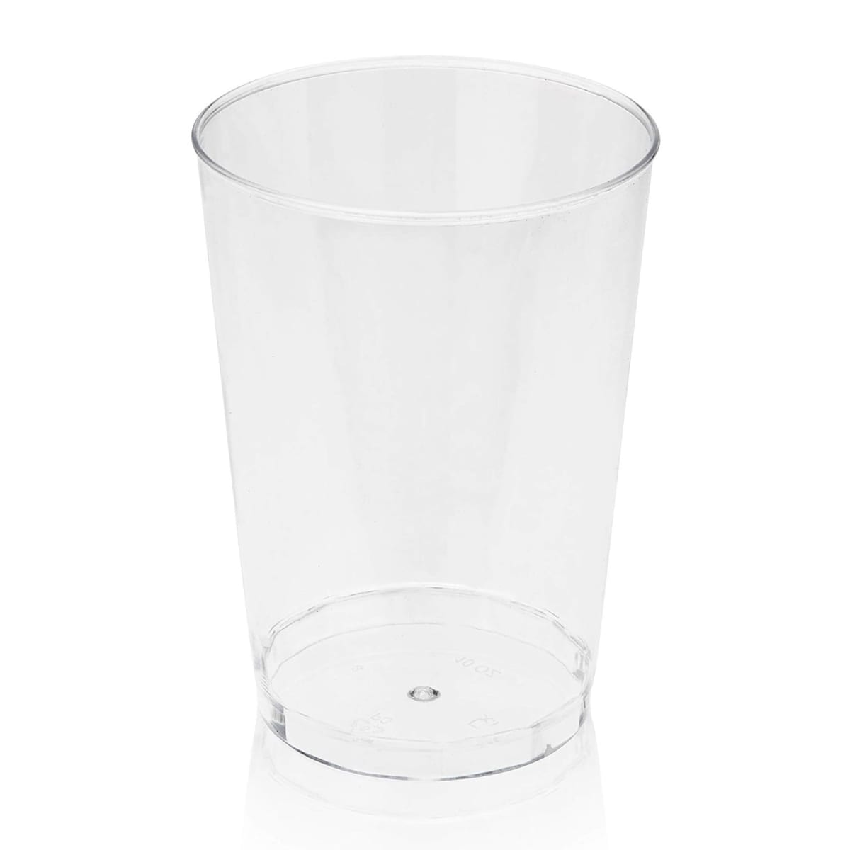 Vaso Acrílico Redondo 8,5 x 6,7 cm. 20 Unidades 0