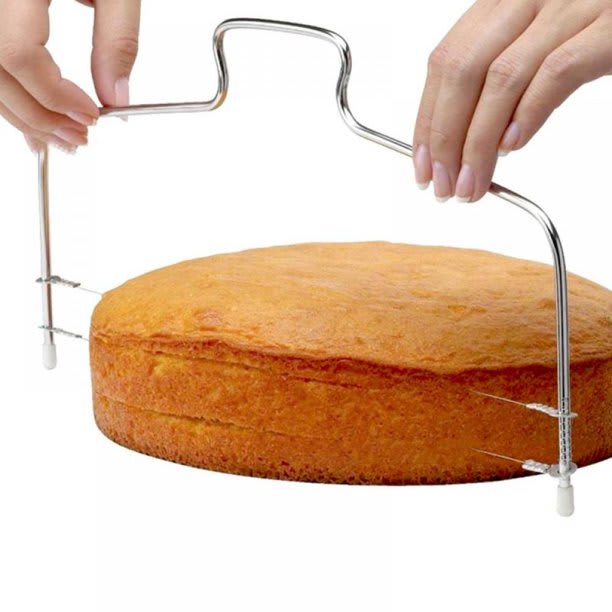 Cortador Nivelador de Bizcochos 32 cm. 2 Hilos 2