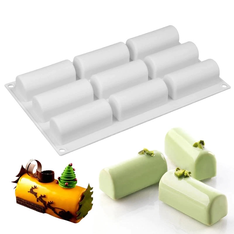 Molde Silicona Mini Buche 9 Cavidades3