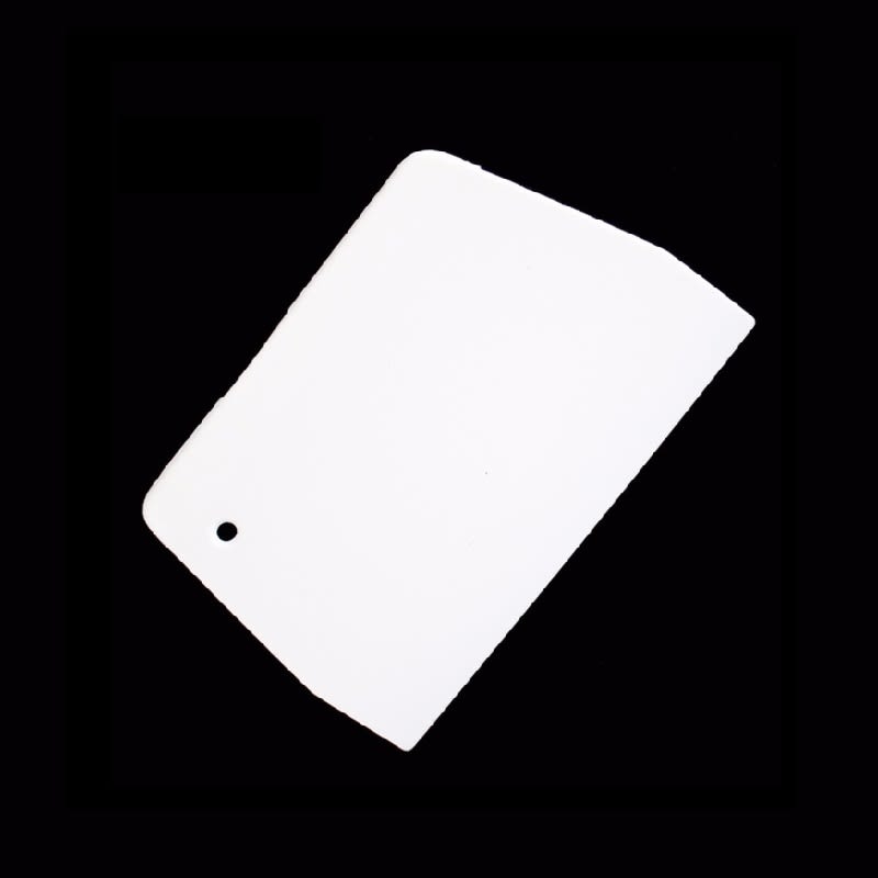 Paleta, Espatula o Cortador Plástico Blanco 13,4 cm. 0