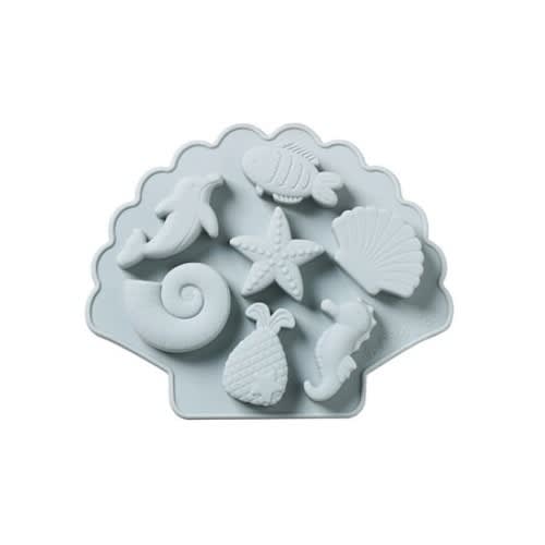 Molde Chocolate Silicona Marino 7 Diseños 0